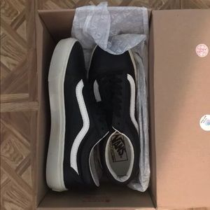 Leather Old Skool Vans